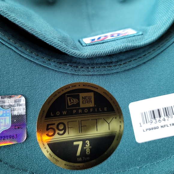 Philadelphia Eagles New Era 2019 NFL Draft  Low Profile 59FIFTY Hat Cap  7-3/8 - Picture 2 of 5